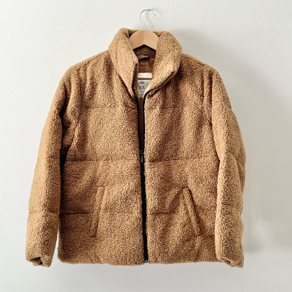 NEW Abercrombie kids puffer Teddy coat